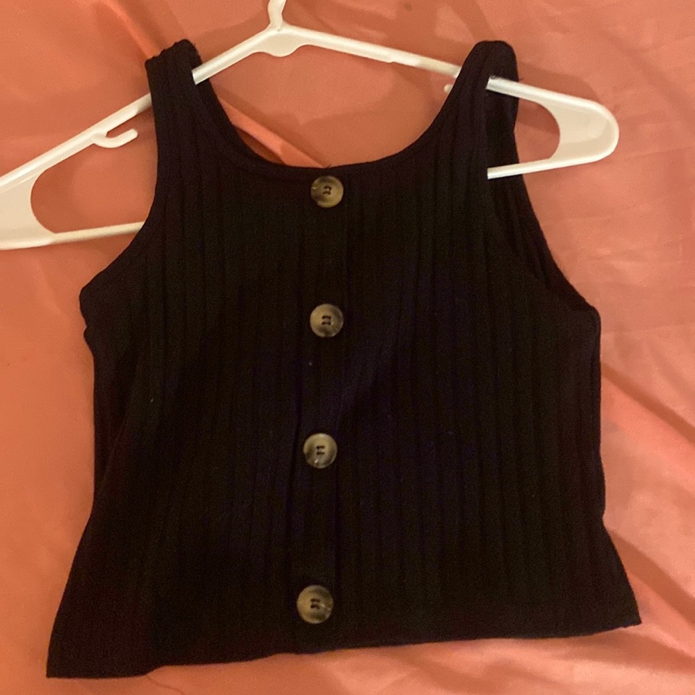 Black button